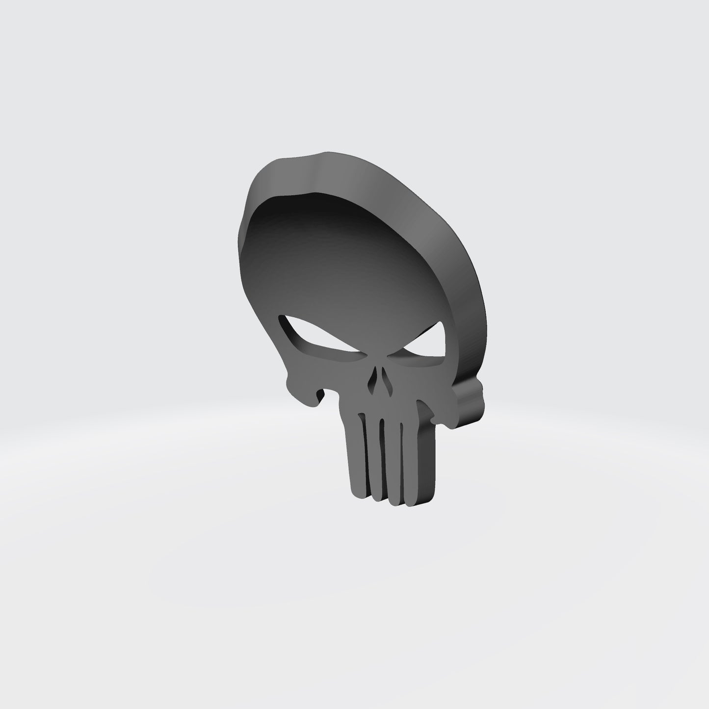 Space Marine Punisher Chapter Shoulder Pad Iconography V2 - Pauldron Decal for McFarlane Toys Grimdark Marine Action Figures