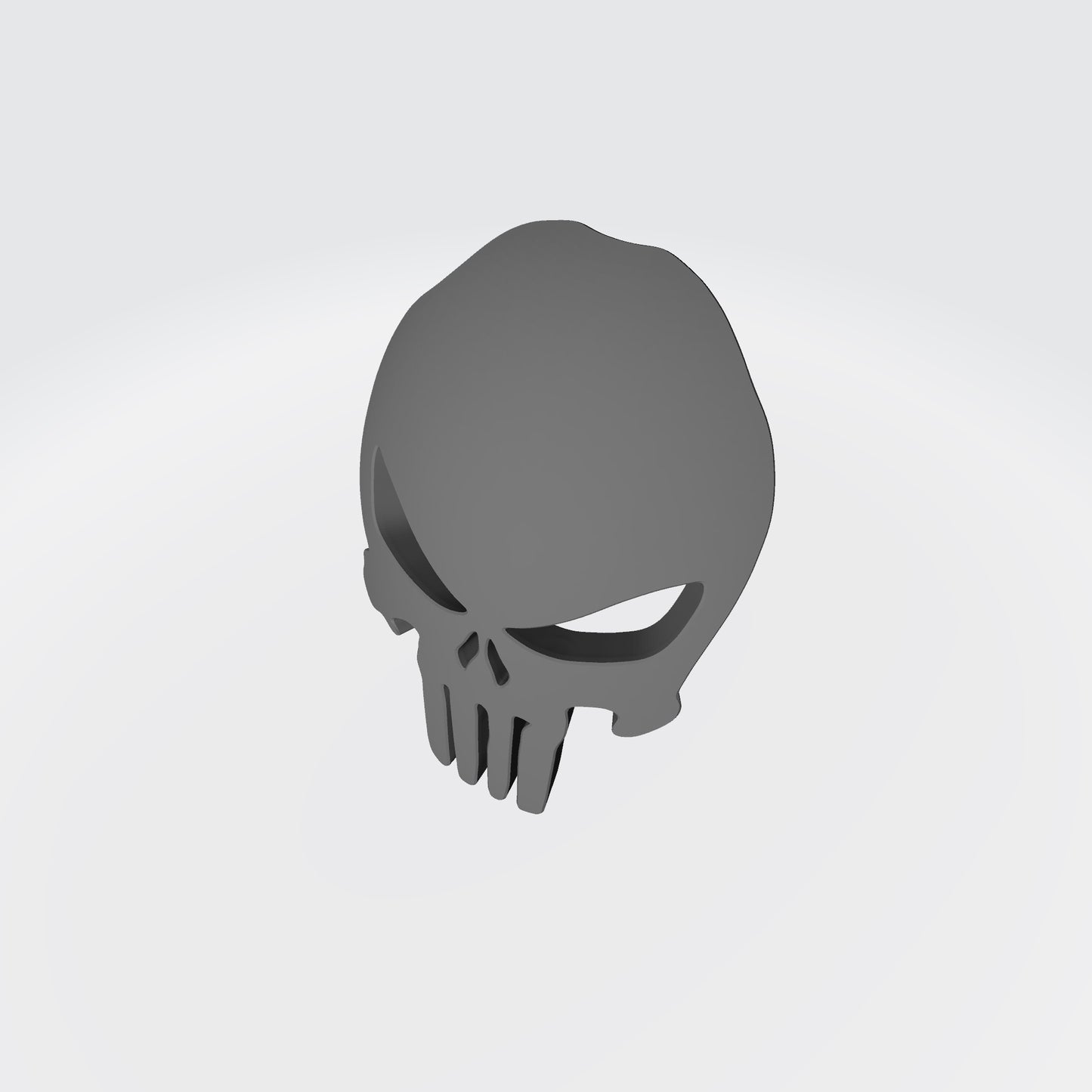Space Marine Punisher Chapter Shoulder Pad Iconography V2 - Pauldron Decal for McFarlane Toys Grimdark Marine Action Figures