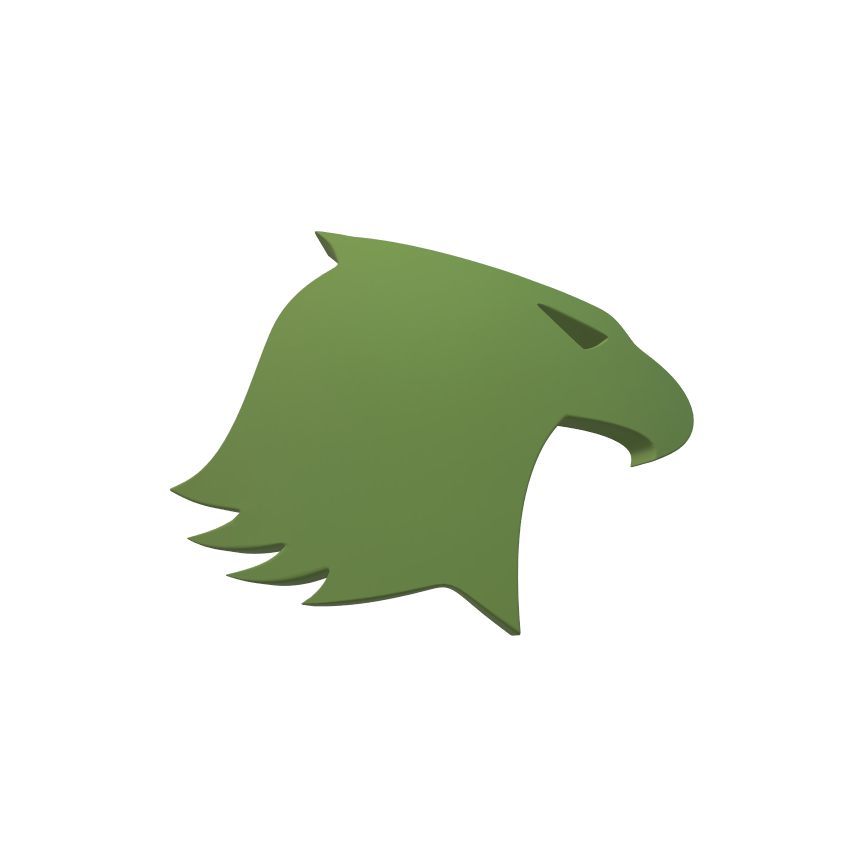 Raptors Chapter Right Shoulder Pad Decal for McFarlane Toys Space Marines