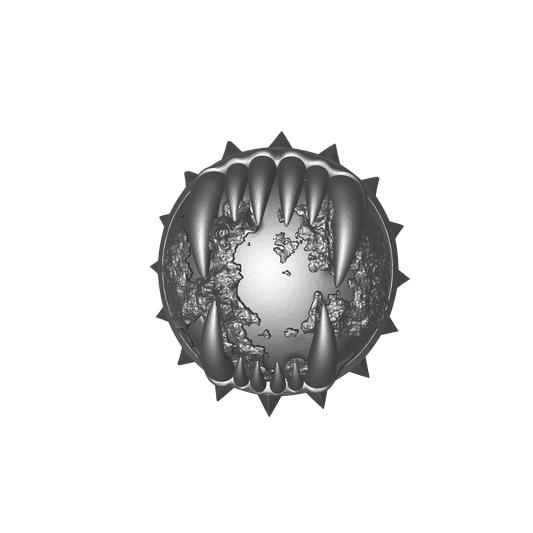 Custom World Eaters Legion Elite Shoulder Pad Decal for McFarlane Toys Space Marine Action Figures
