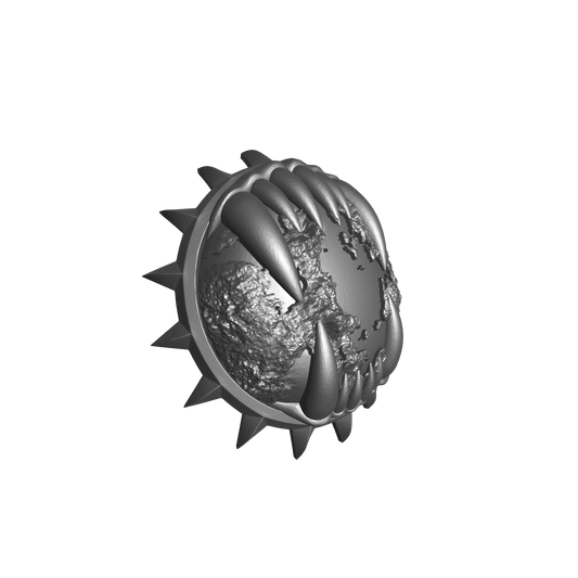 Custom World Eaters Legion Elite Shoulder Pad Decal for McFarlane Toys Space Marine Action Figures