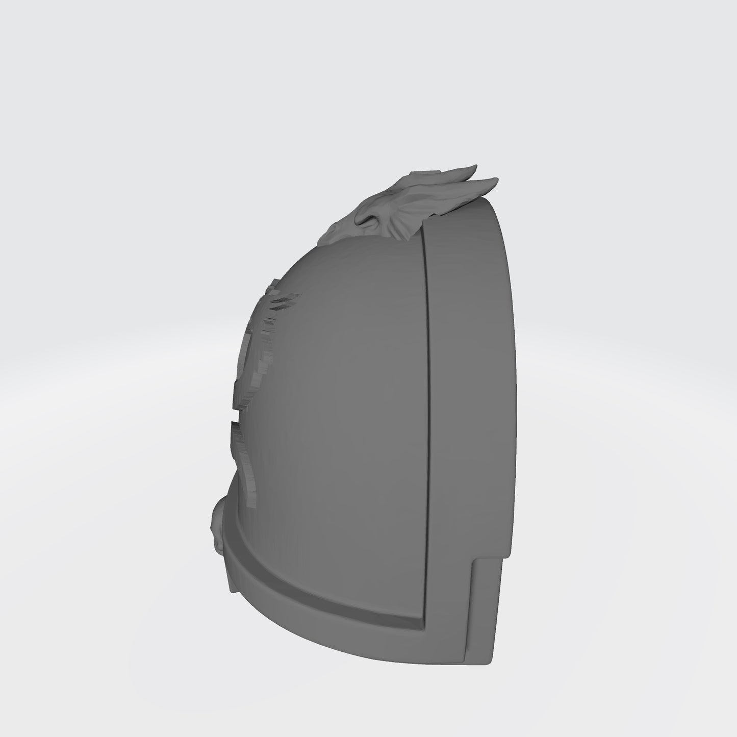Alpha Legion MKXI Skull Shoulder Pad Hydra with Dragon Head for McFarlane Toys Space Marines