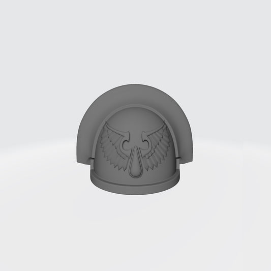 Blood Angels Sanguis Legion MKIII Full Sword Breaker Shoulder Pad for McFarlane Toys Action Figures