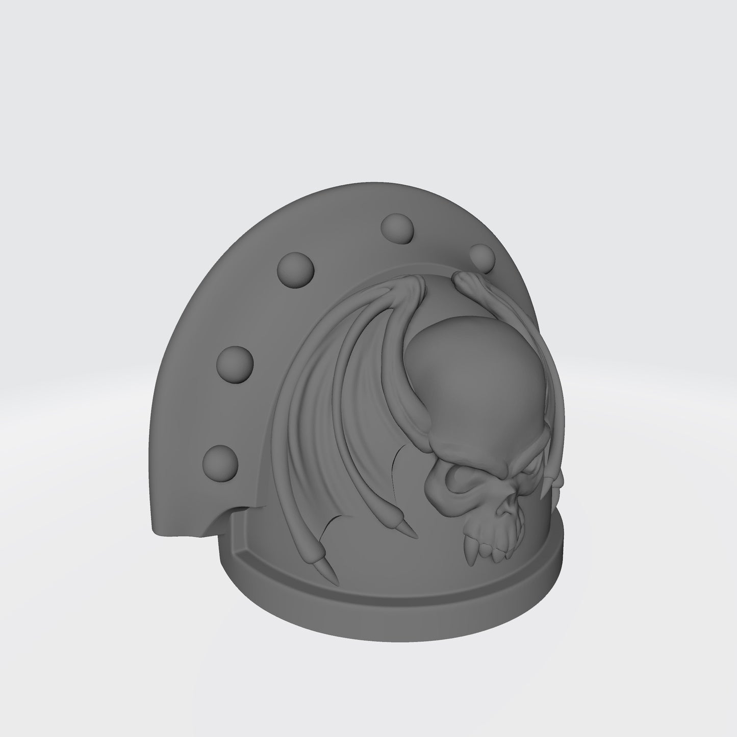 Night Lords Legion Qty: 10 MKIII Shoulder Pad Ver 11 for 28mm Scale Traitor Marine Miniatures