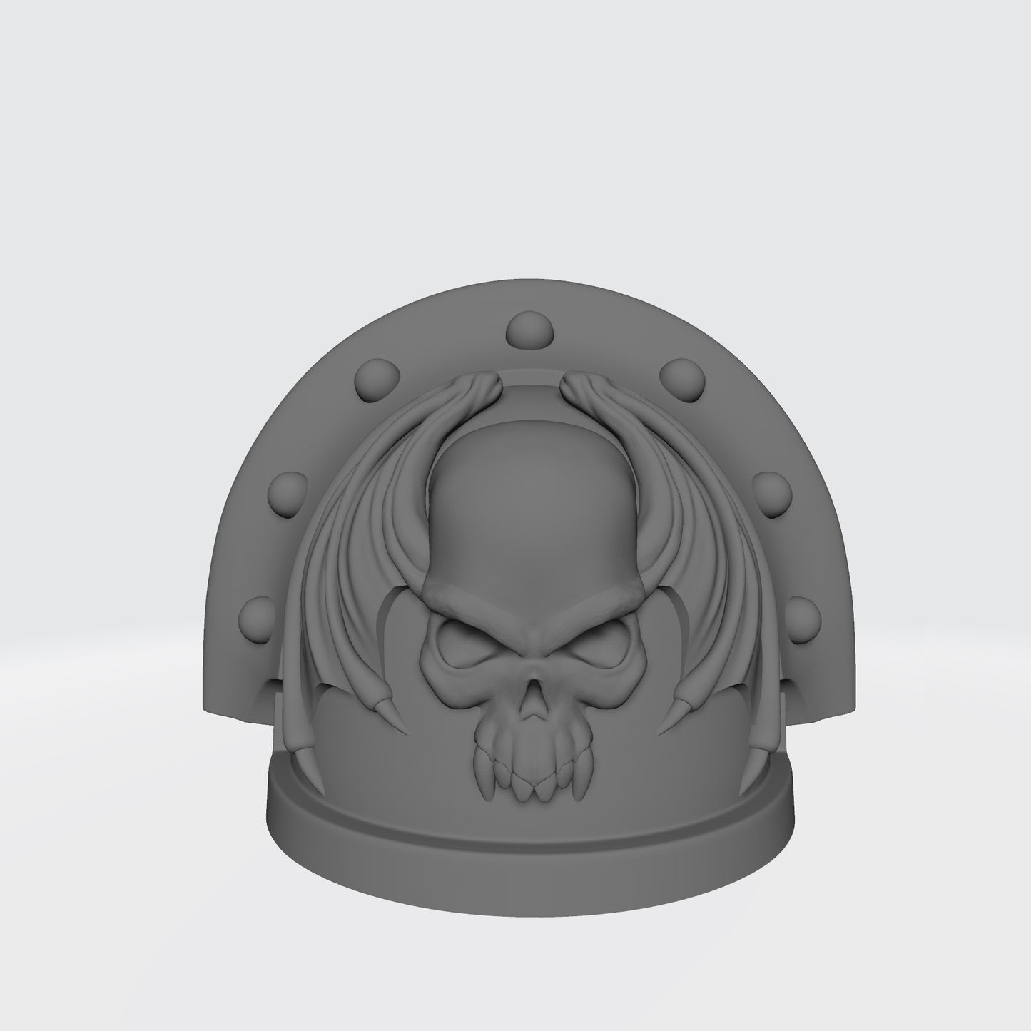 Night Lords Legion Qty: 10 MKIII Shoulder Pad Ver 11 for 28mm Scale Traitor Marine Miniatures