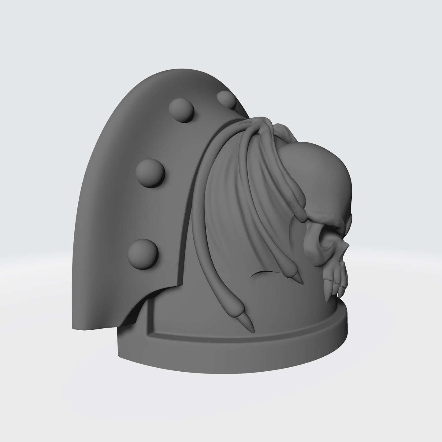 Night Lords Legion Qty: 10 MKIII Shoulder Pad Ver 11 for 28mm Scale Traitor Marine Miniatures