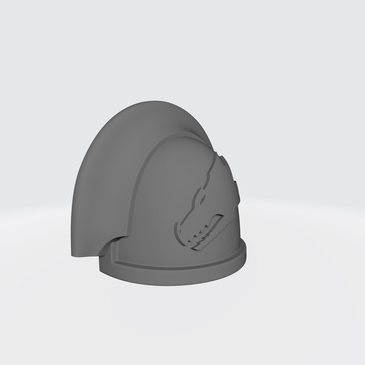 Salamanders Legion MKIII Full Sword Breaker Shoulder Pad for McFarlane Toys Action Figures by Fantasy World Games