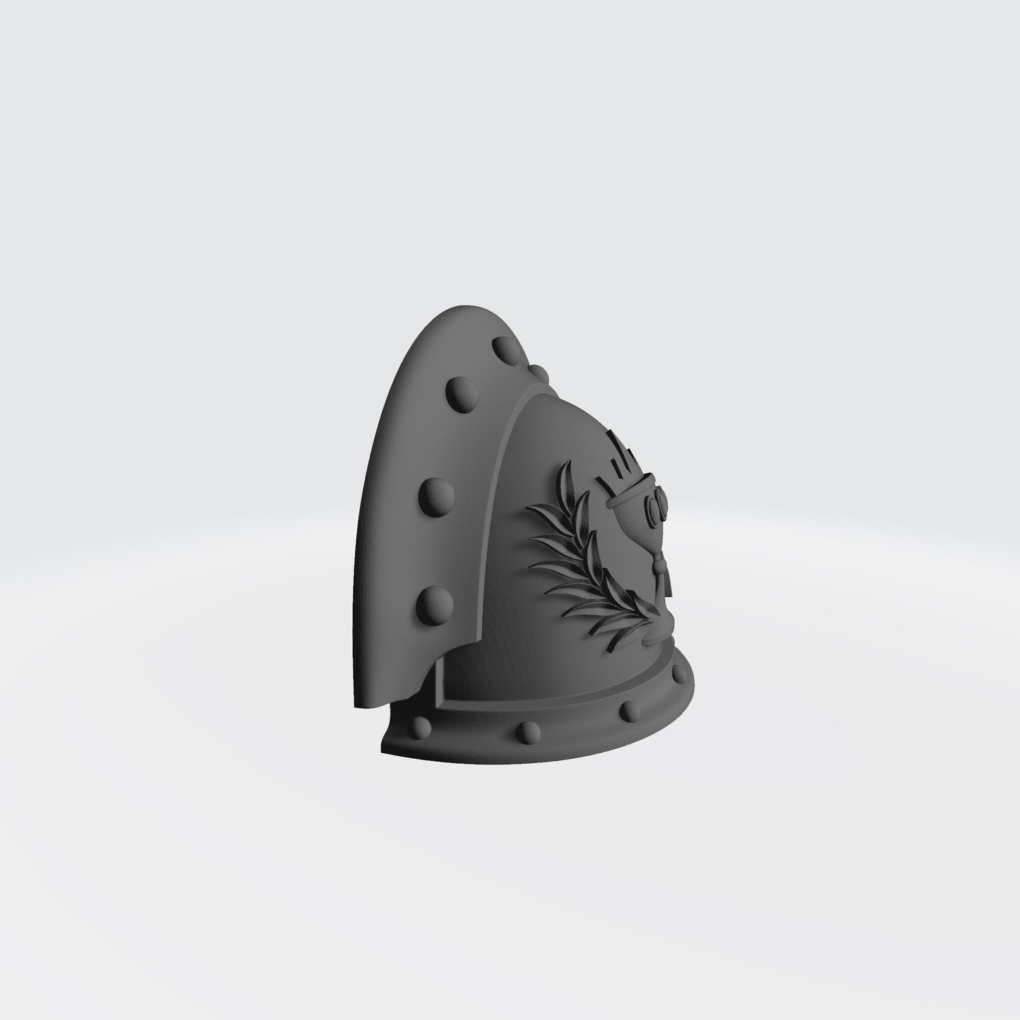 Soul Drinkers MKIII Shoulder Pad with Double Rivets for McFarlane Toys Space Marines by Fantasy World Games
