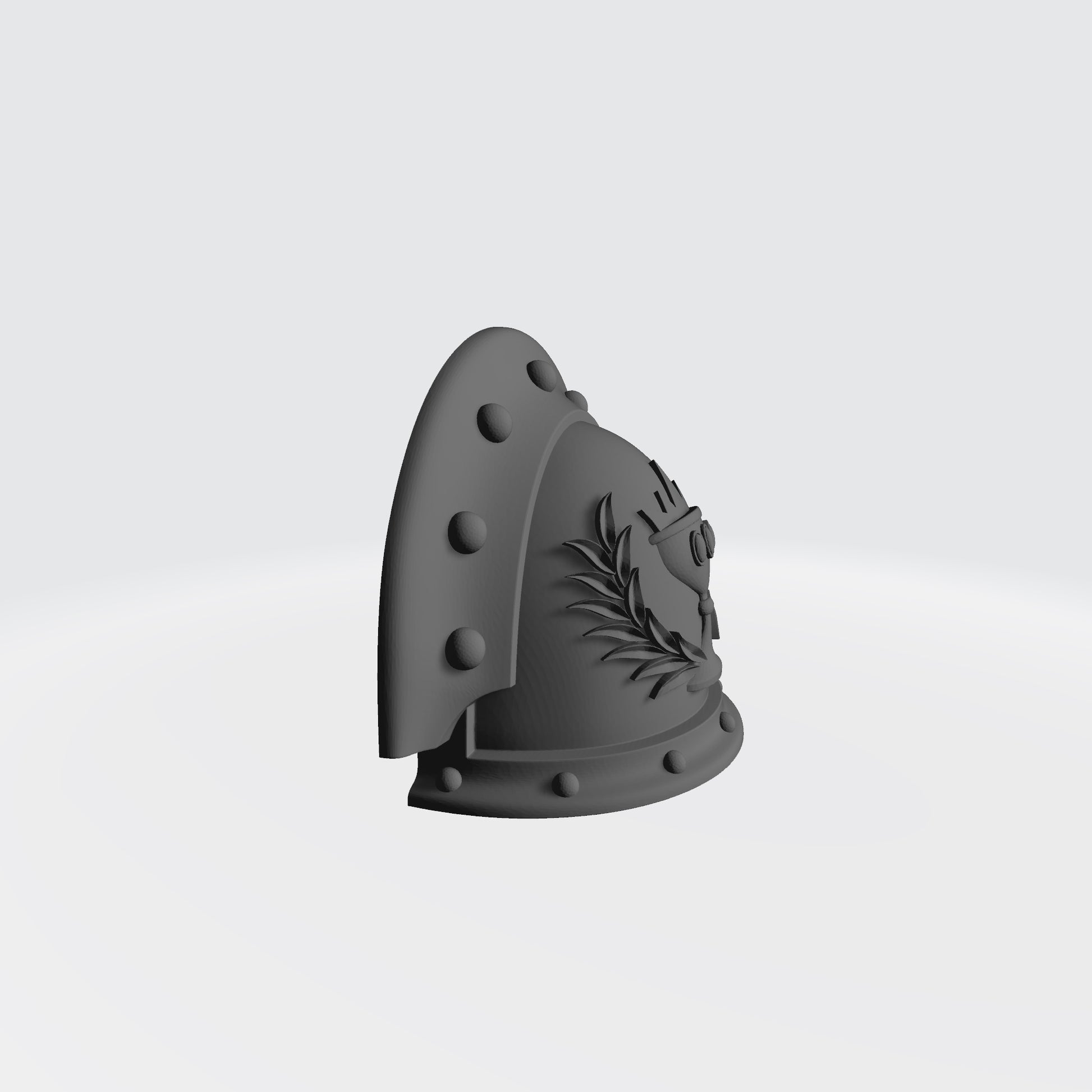Soul Drinkers MKIII Shoulder Pad with Double Rivets for McFarlane Toys Space Marines by Fantasy World Games
