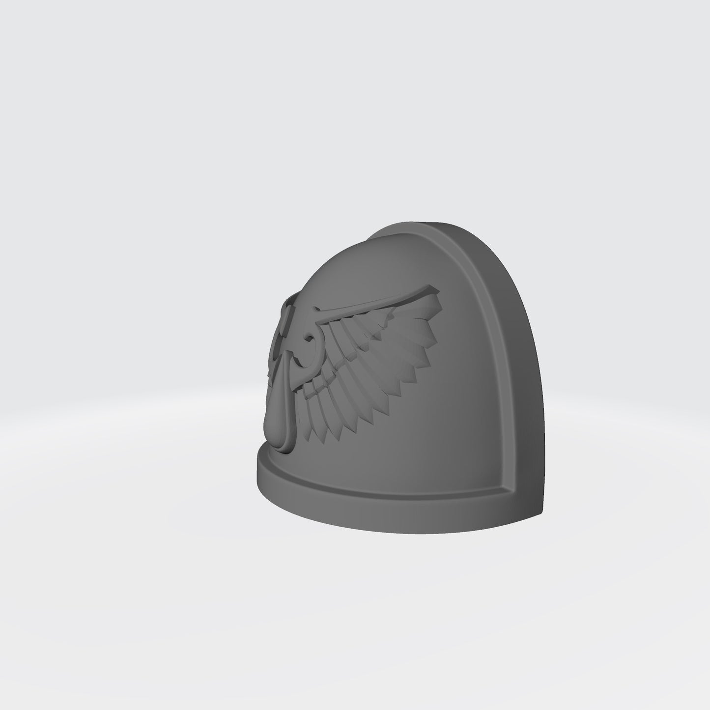 Blood Angels MK IV Shoulder Pad Studded Compatible with McFarlane Toys Space Marine Action Figures Sanguis Legion