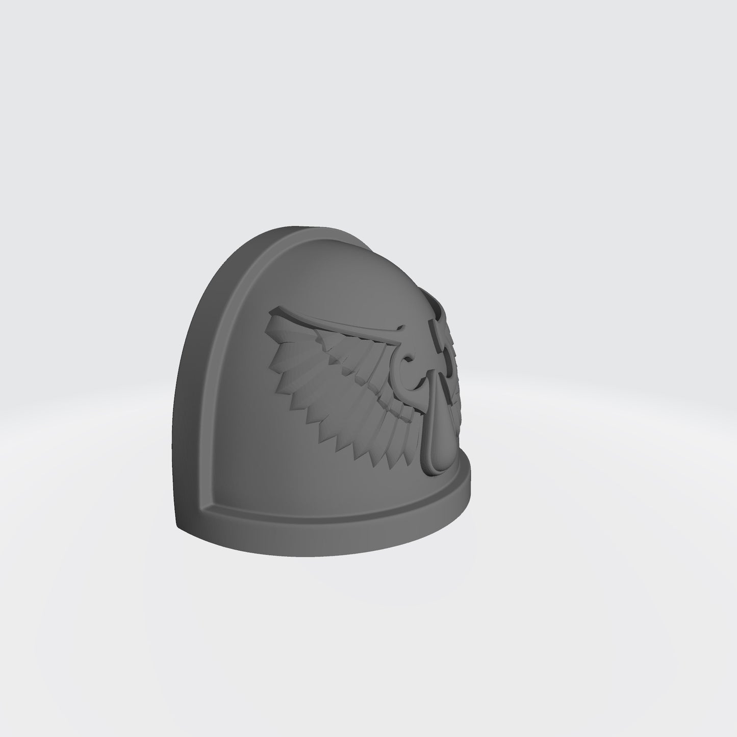 Blood Angels MK IV Shoulder Pad Studded Compatible with McFarlane Toys Space Marine Action Figures Sanguis Legion