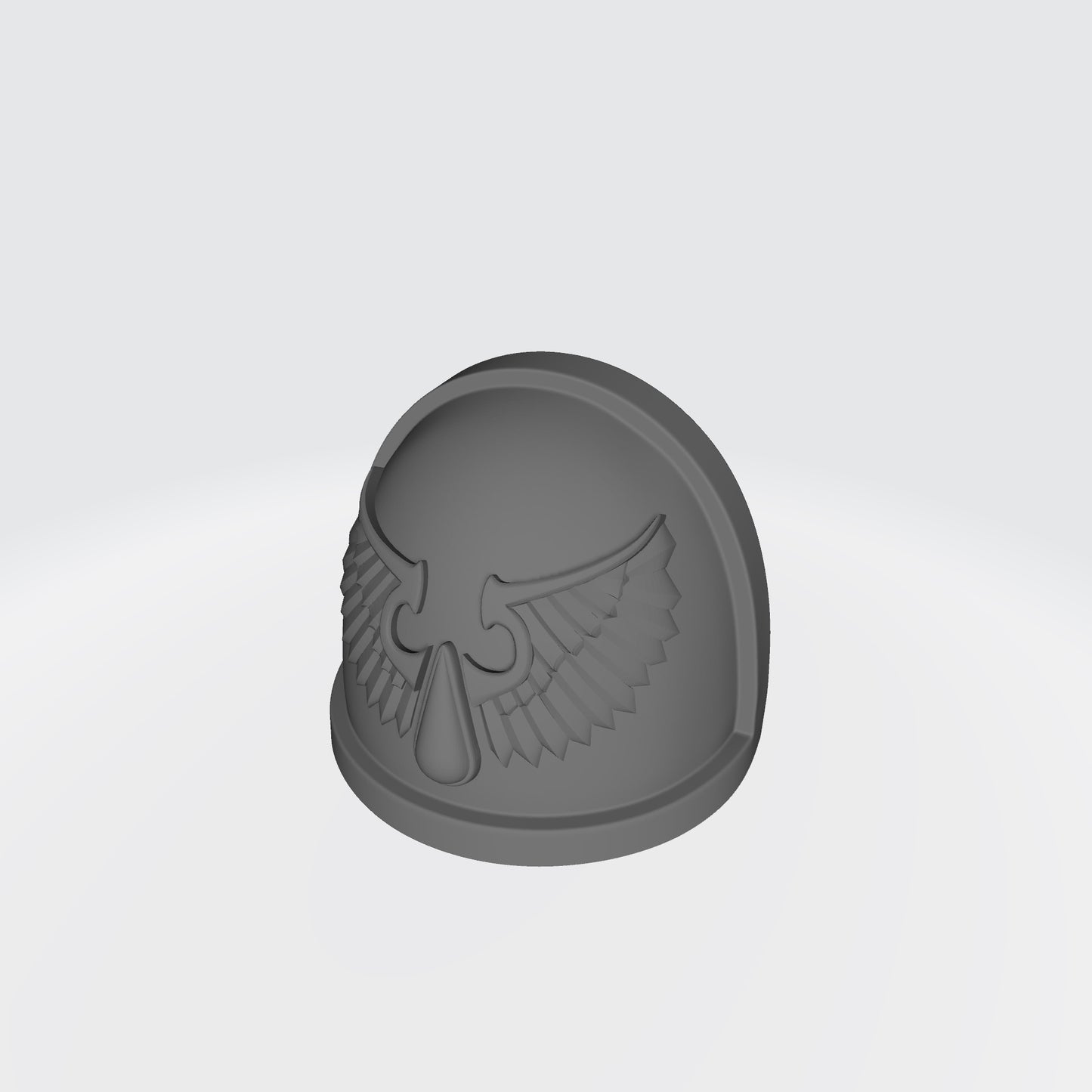 Blood Angels MK IV Shoulder Pad Studded Compatible with McFarlane Toys Space Marine Action Figures Sanguis Legion