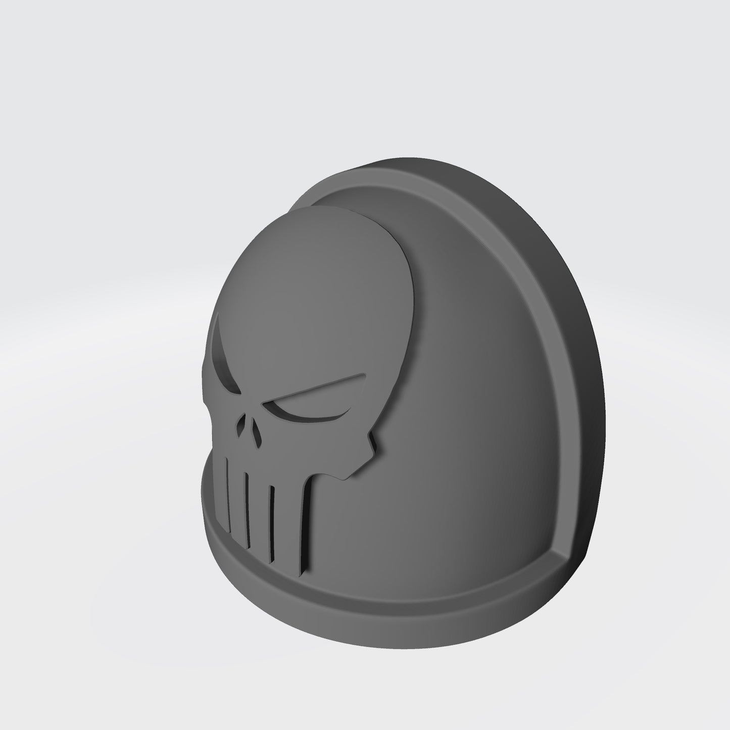 Space Marine Punisher Skull MKIV Shoulder Pad for McFarlane Toys Grimdark Marines Action Figures