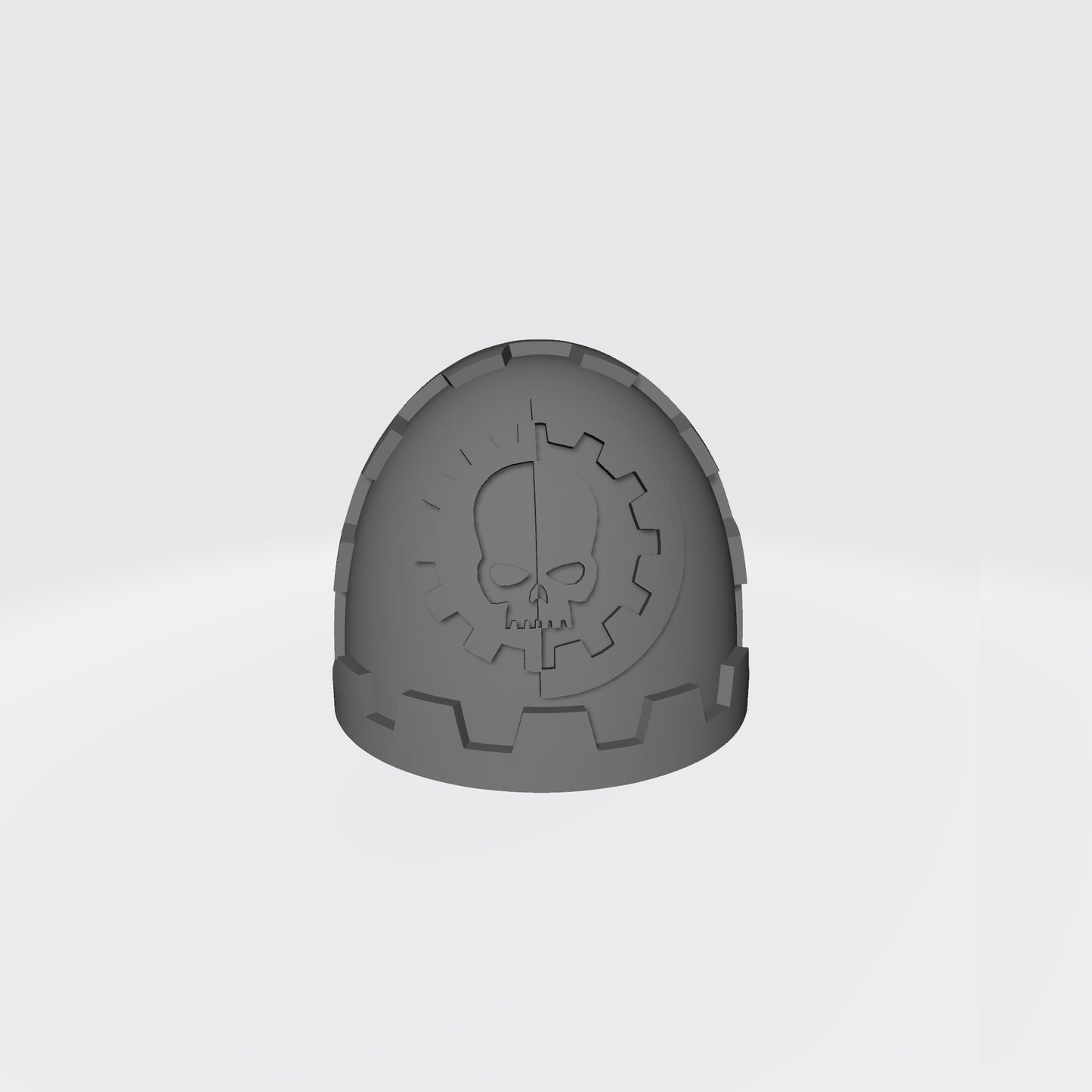 Techmarine Tech Priest Veteran MKIV Shoulder Pad for McFarlane Toys Space Marine Action Figures