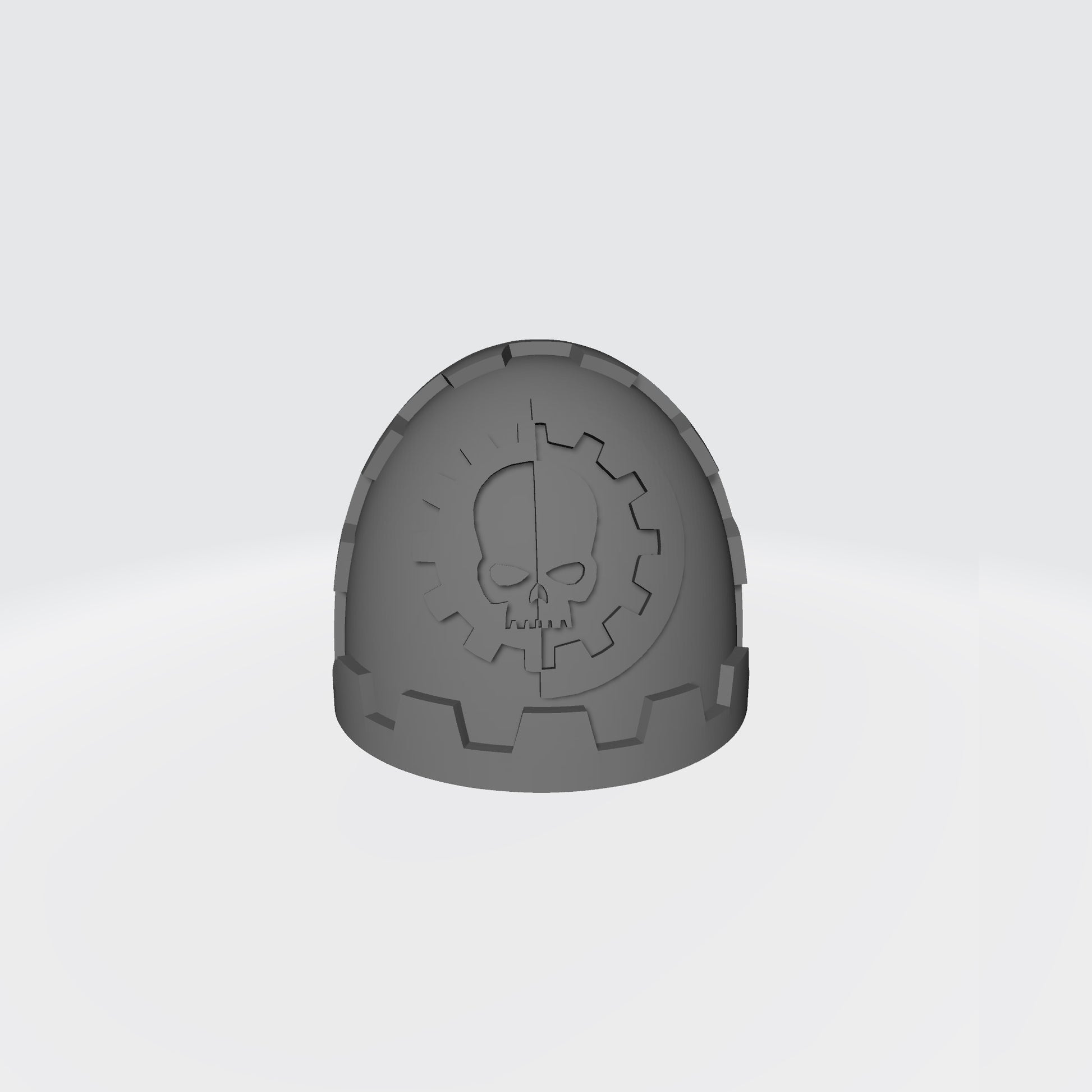 Techmarine Tech Priest Veteran MKIV Shoulder Pad for McFarlane Toys Space Marine Action Figures