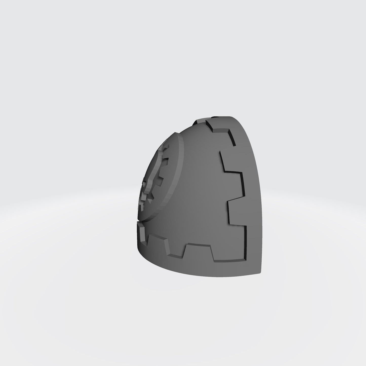 Techmarine Tech Priest Veteran MKIV Shoulder Pad for McFarlane Toys Space Marine Action Figures