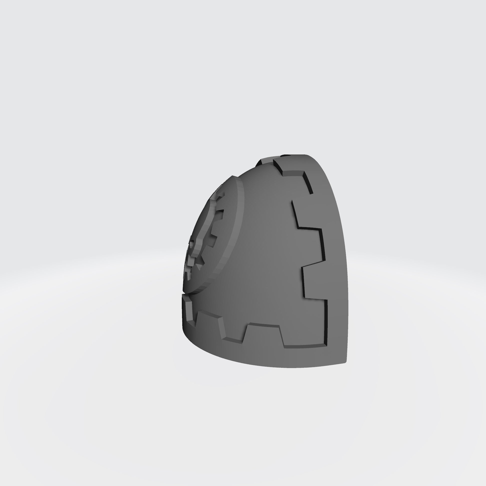 Techmarine Tech Priest Veteran MKIV Shoulder Pad for McFarlane Toys Space Marine Action Figures