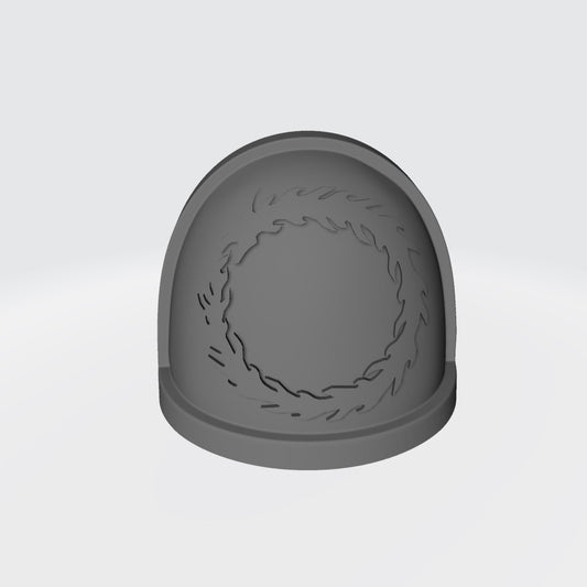Thousand Sons MKIV Shoulder Pad for McFarlane Toys Space Marine Action Figures