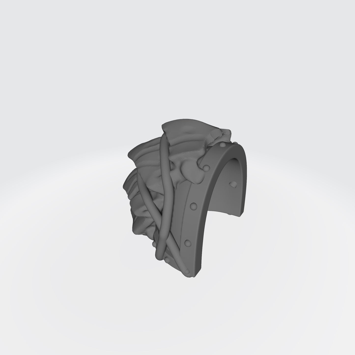 McFarlane Toys Space Marines Deathwatch Xenos Kill-team MKVII Shoulder Pad w Carapace by Fantasy World Games