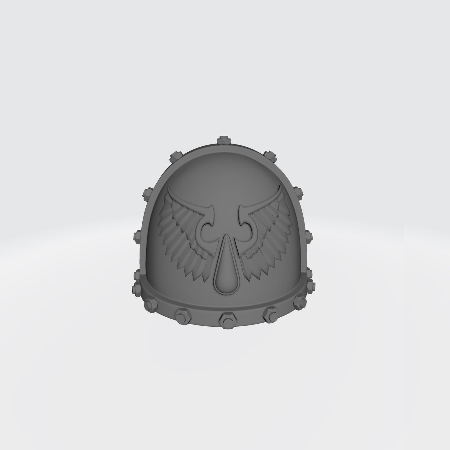 Blood Angels MKVII Shoulder Pad with Bolts for McFarlane Toys Space Marines Sanguis Legion