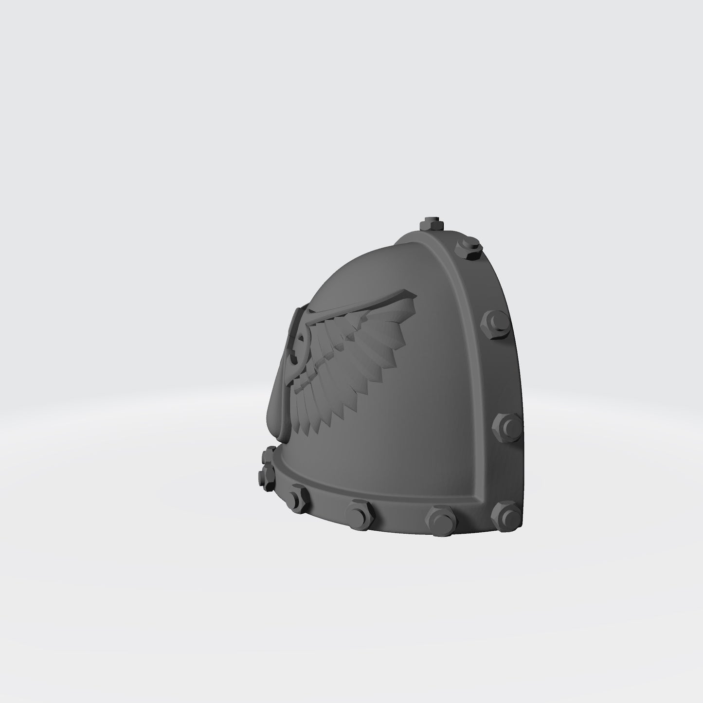 Blood Angels MKVII Shoulder Pad with Bolts for McFarlane Toys Space Marines Sanguis Legion