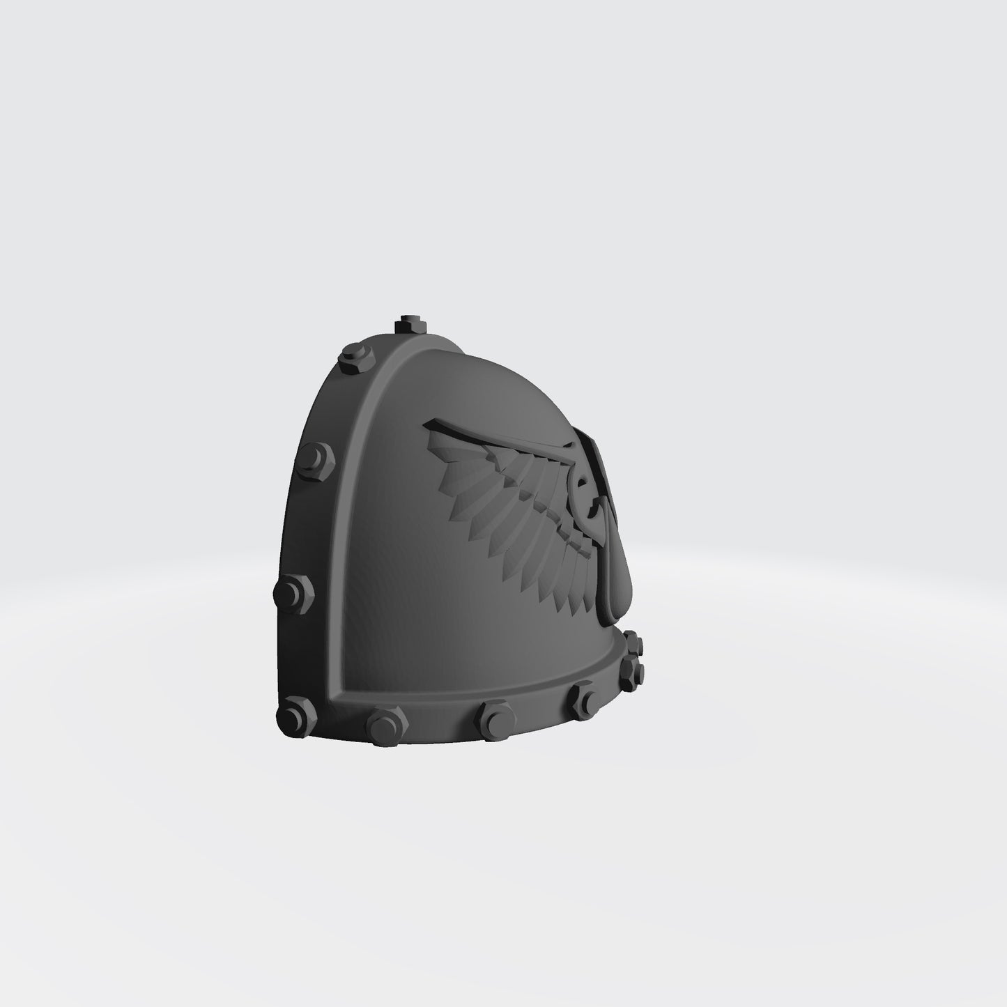 Blood Angels MKVII Shoulder Pad with Bolts for McFarlane Toys Space Marines Sanguis Legion
