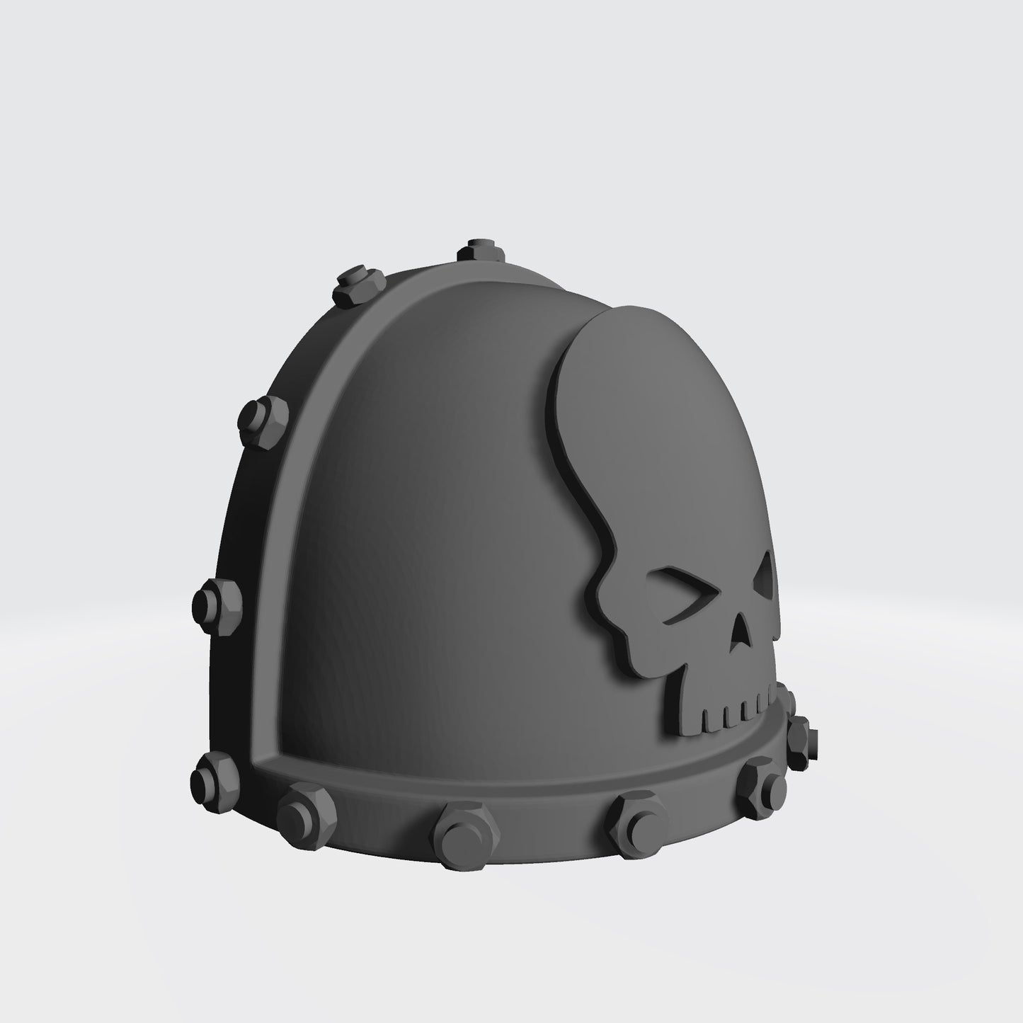 Mortifactors Chapter MKVII Shoulder Pad with Bolts compatible with McFarlane Toys Space Marines