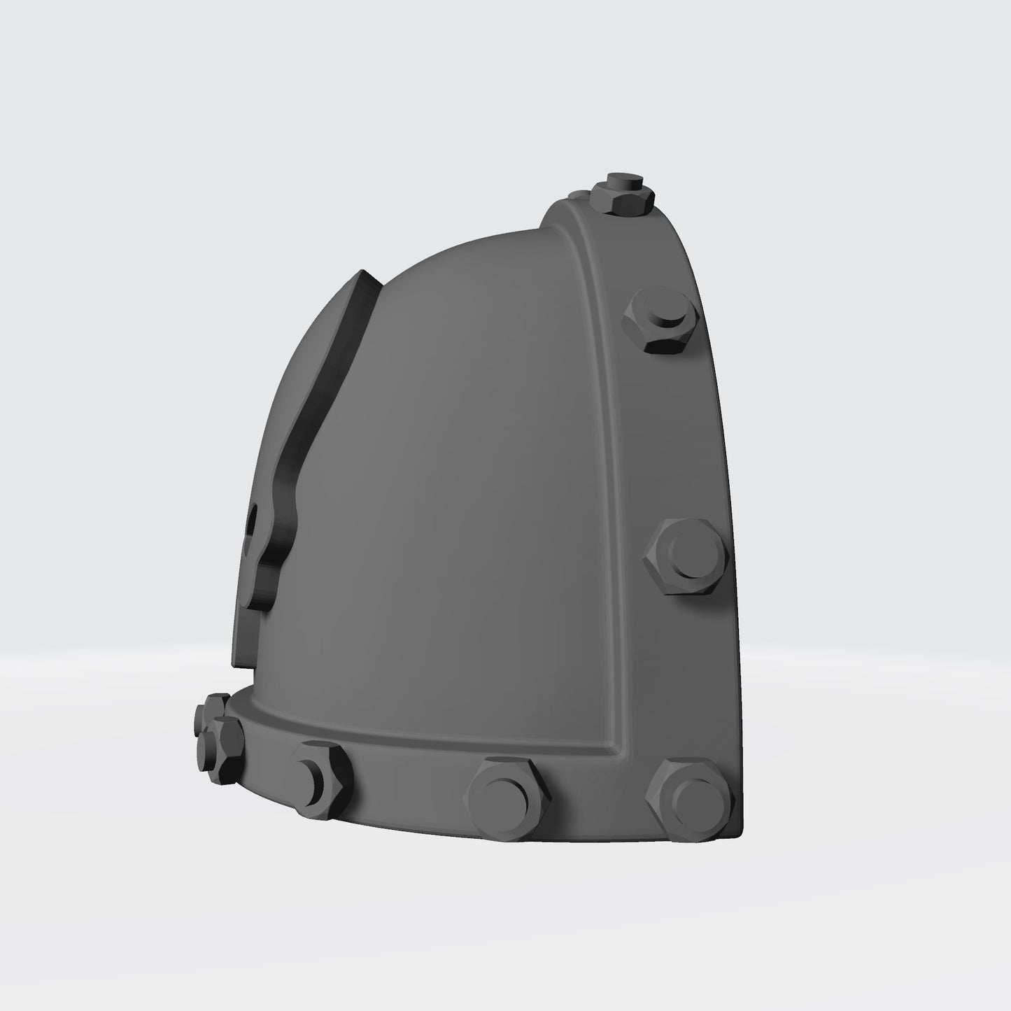 Mortifactors Chapter MKVII Shoulder Pad with Bolts compatible with McFarlane Toys Space Marines