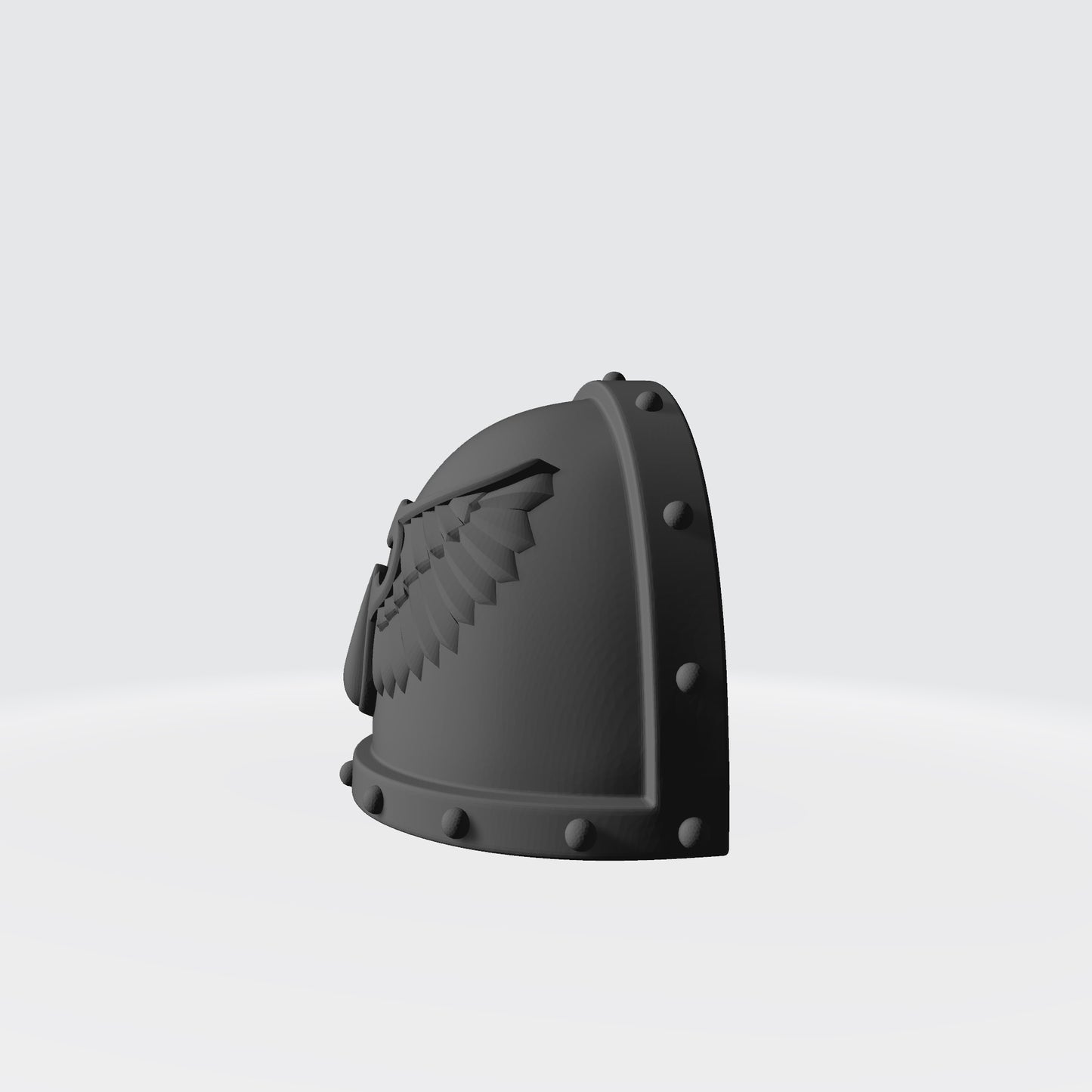 Blood Angels MK VII Shoulder Pad with Studs for McFarlane Toys Space Marine Action Figures Sanguis Legion