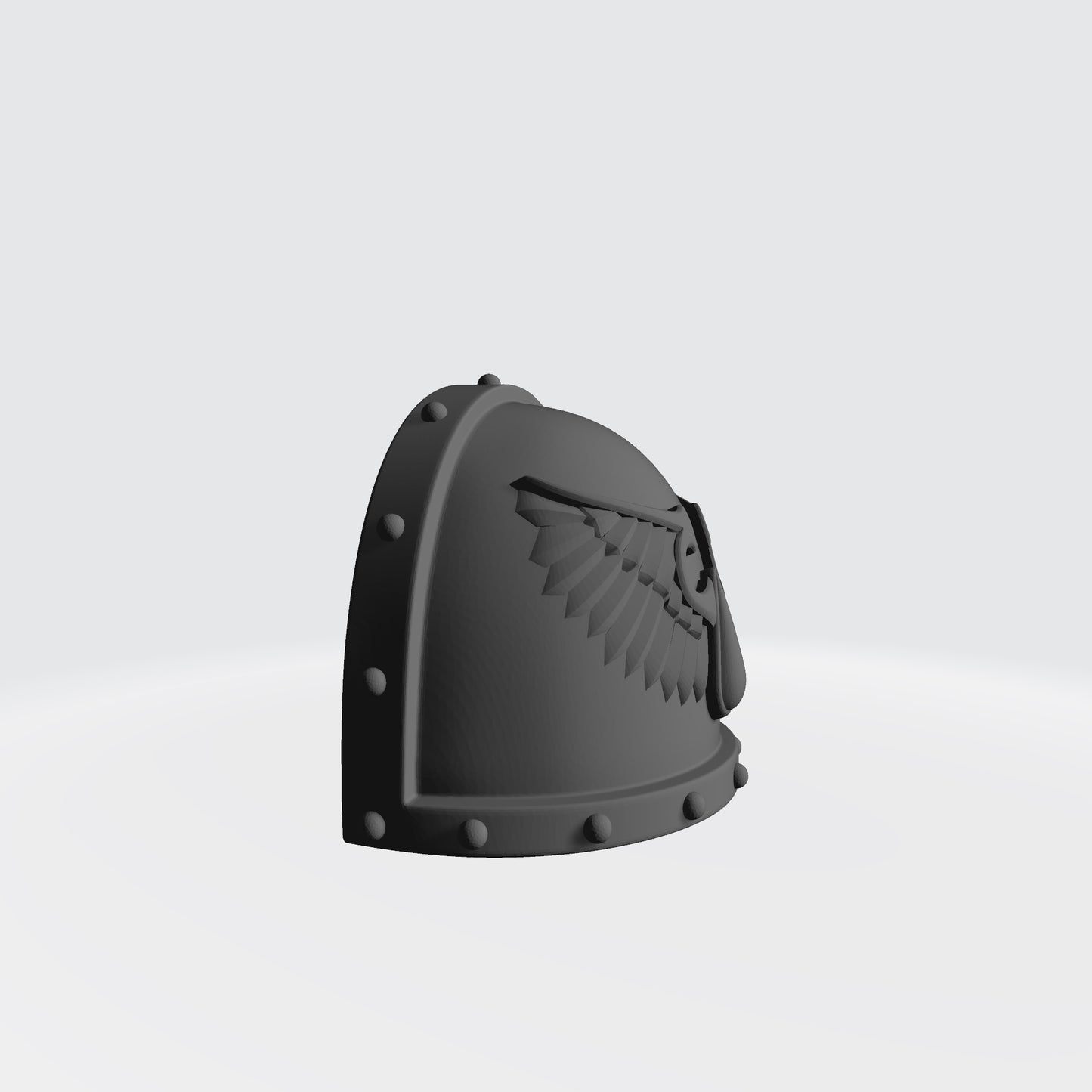 Blood Angels MK VII Shoulder Pad with Studs for McFarlane Toys Space Marine Action Figures Sanguis Legion