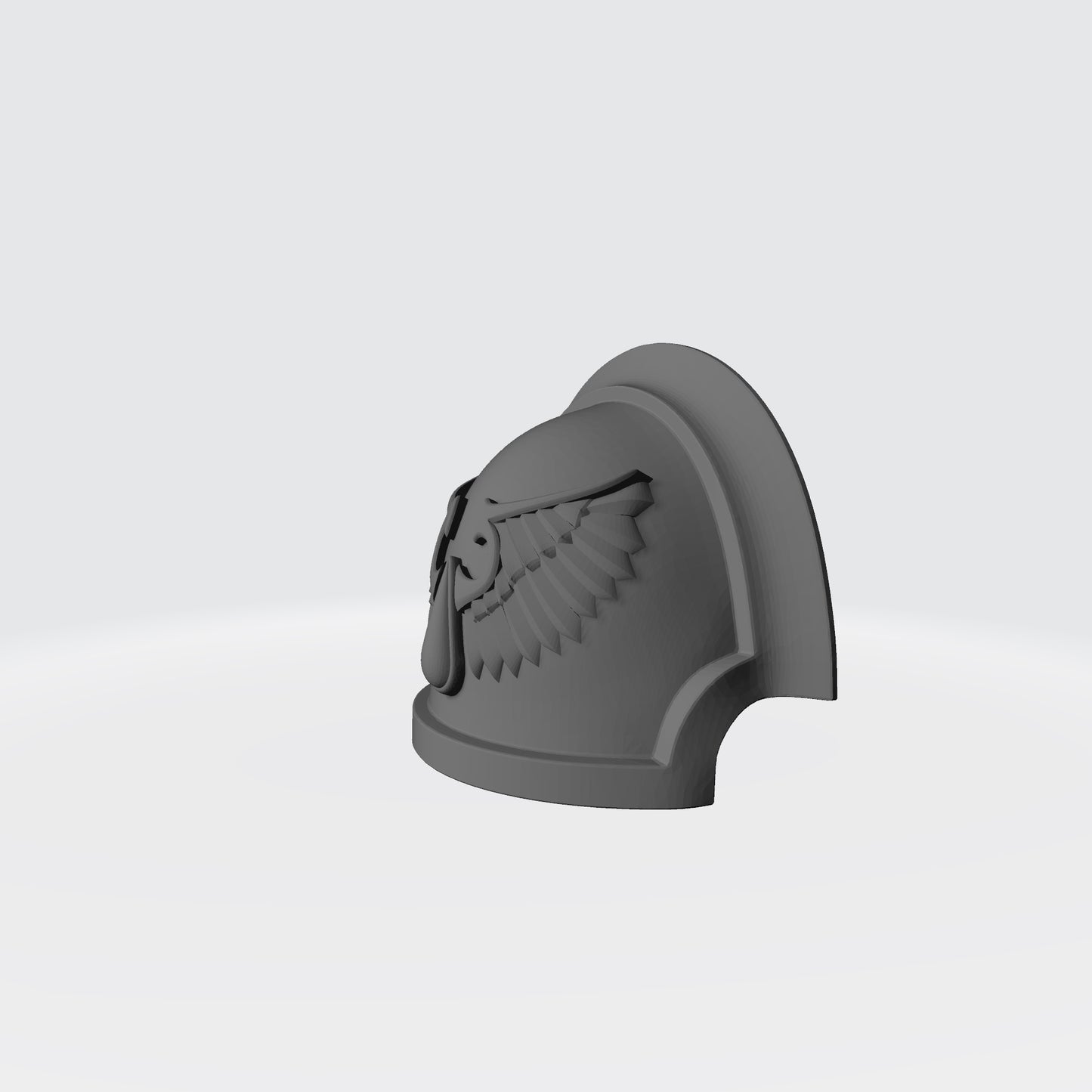 Blood Angels Notched Vambrance Thin Shoulder Pad for McFarlane Toys Action Figures Sanguis Legion