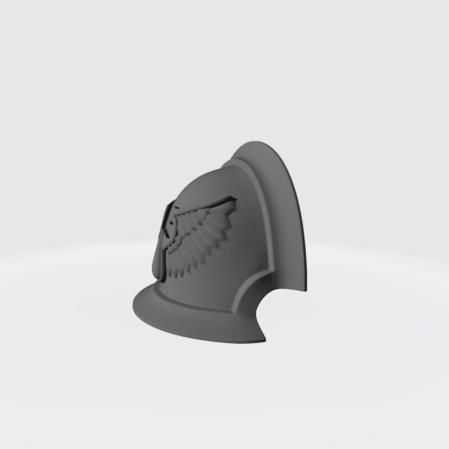 Blood Angels MKVII Shoulder Pad Notched V2 for McFarlane Toys Space Marines Sanguis Legion