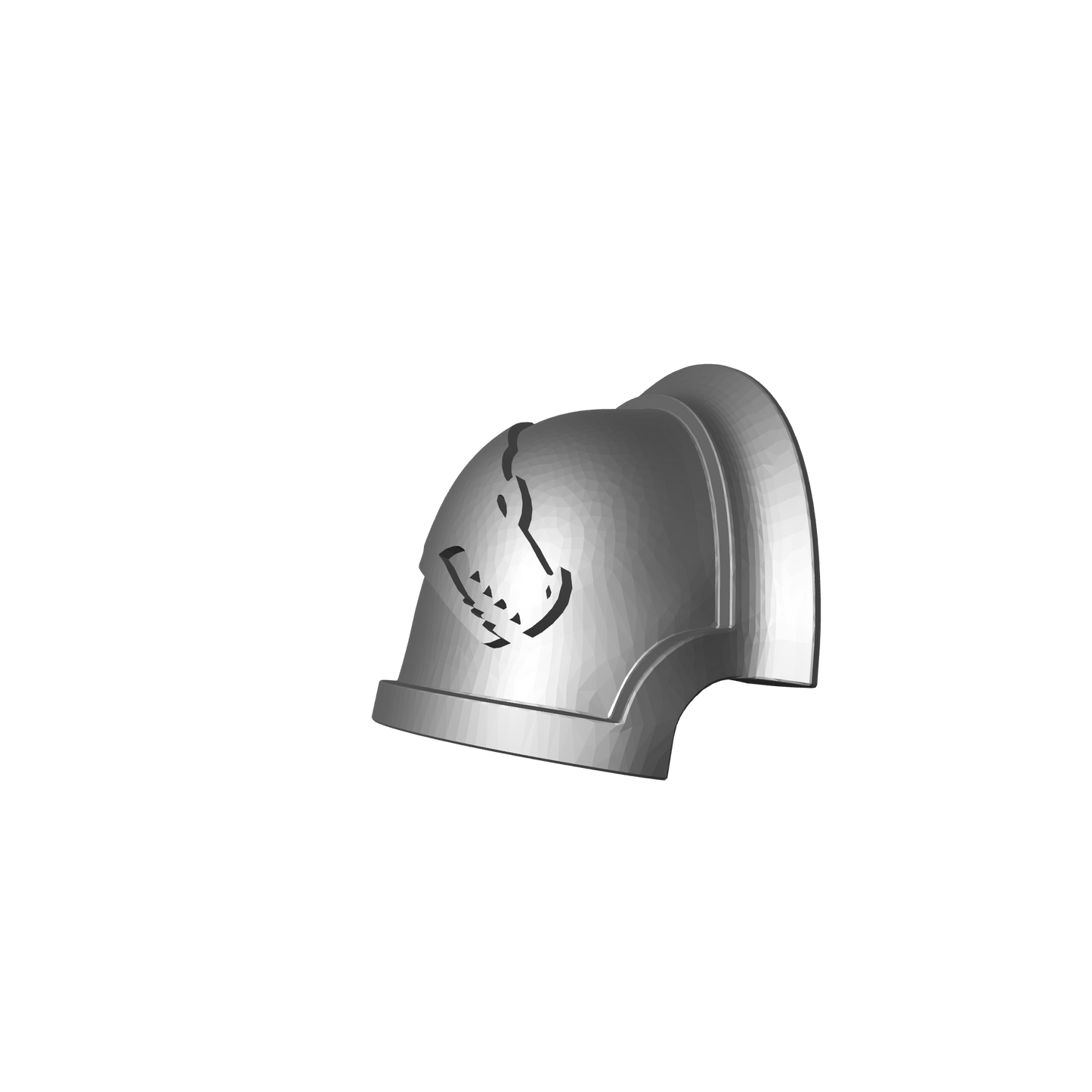 Dragon Legion Shoulder Pad V05 Rt for McFarlane Toys Loyalist Marine Action Figures Custom 1:12th Scale Pauldron