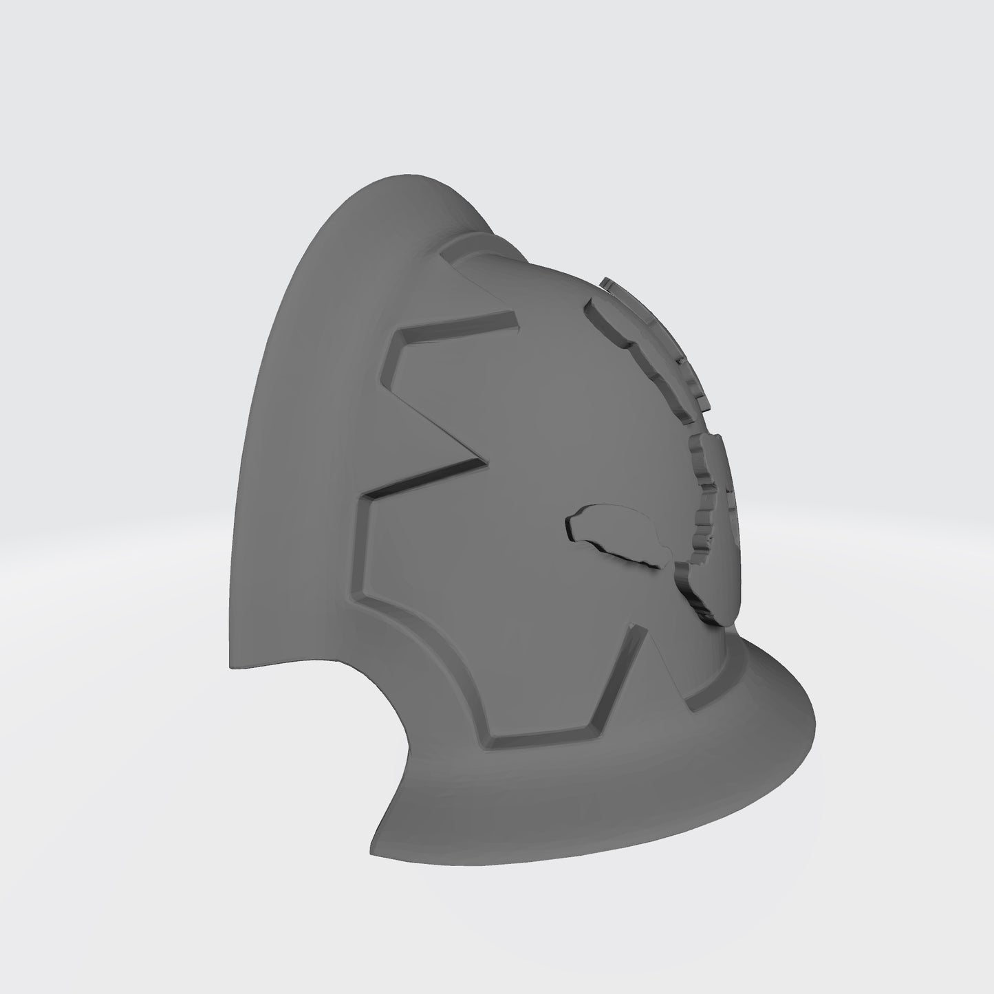 Soul Haunters Chapter MKVII Shoulder Pad Notched V1 for McFarlane Toys Space Marines Action Figures