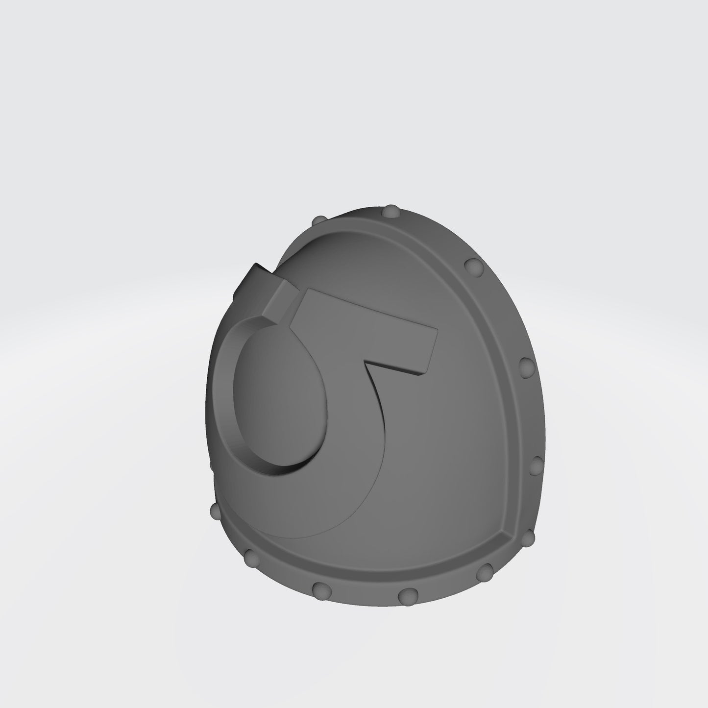 Custom Ultramarines MKVII Shoulder Pad Studded for McFarlane Toys Battle Brother Action Figures