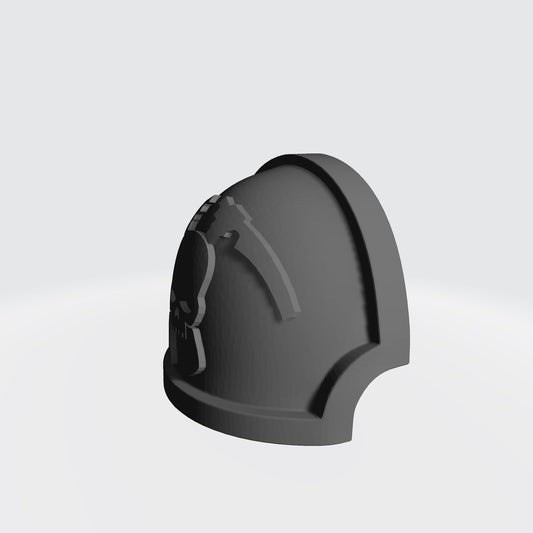 Death Specters - G:10a Left Shoulders Compatible with 1:12th Scale Action Figures