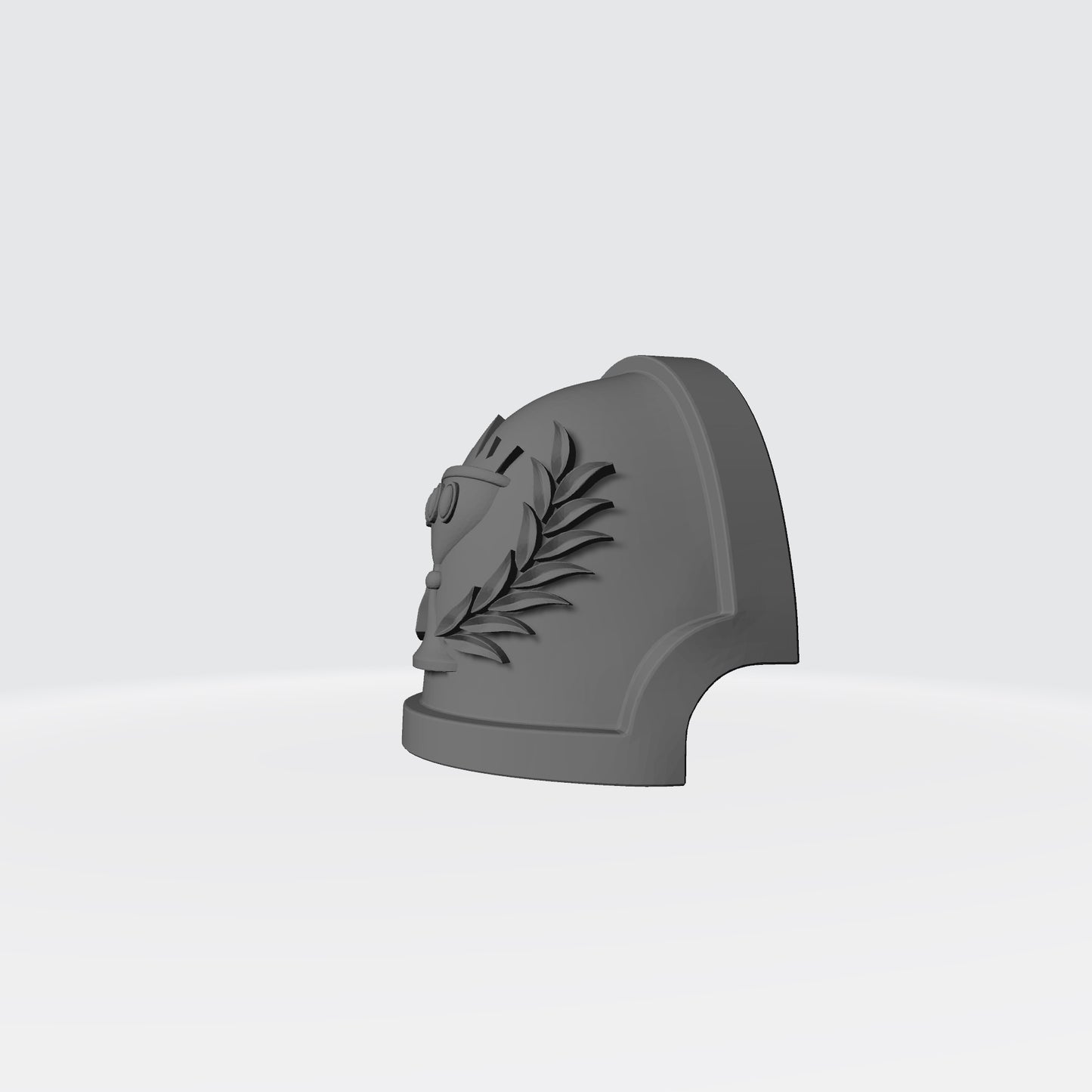 Soul Drinkers Chapter MKX Notched (Stealth) Shoulder Pad for McFarlane Toys Space Marines by Fantasy World Games