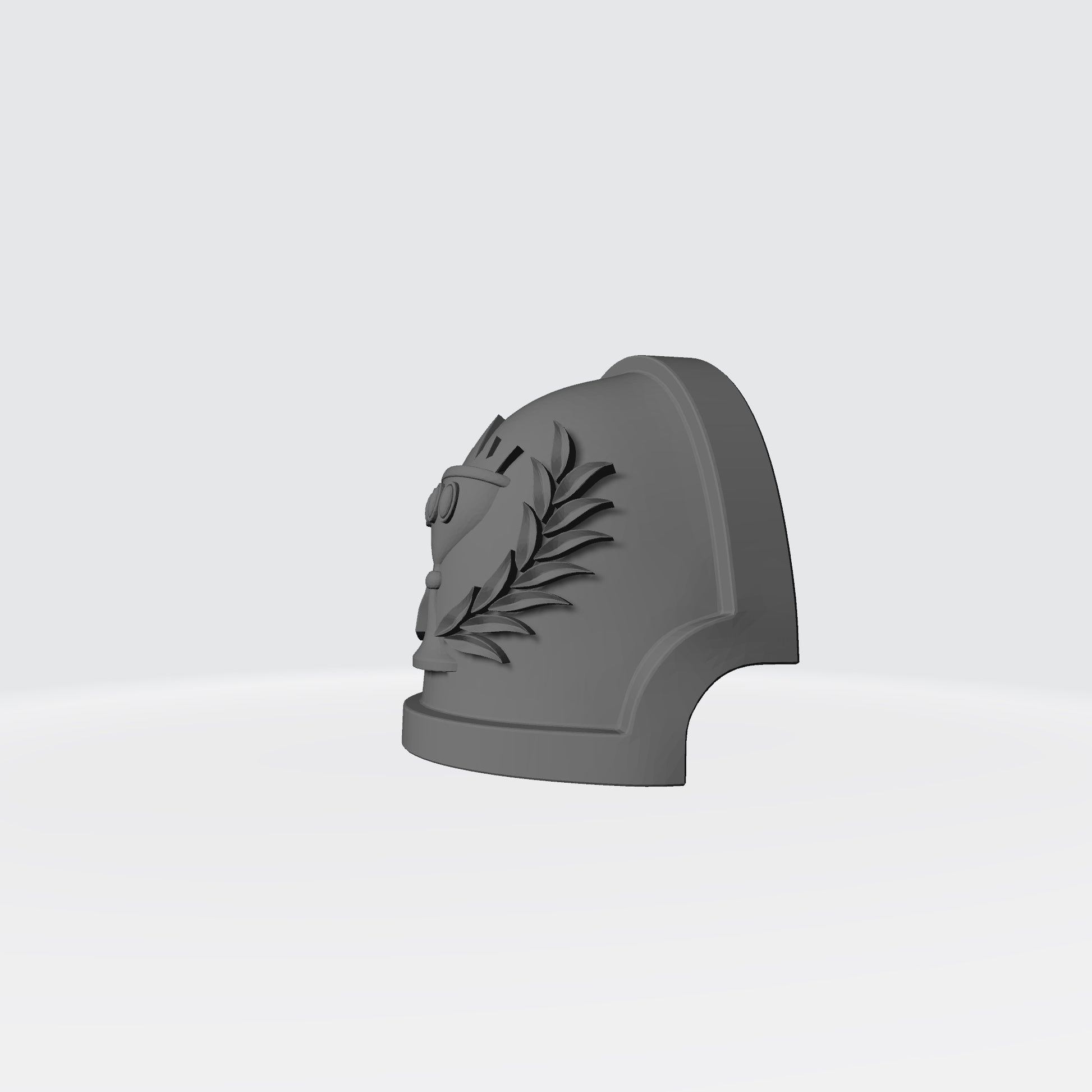 Soul Drinkers Chapter MKX Notched (Stealth) Shoulder Pad for McFarlane Toys Space Marines by Fantasy World Games