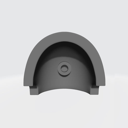 Dark Kraken Chapter MKX Notched (Stealth) Shoulder Pad for McFarlane Toys Space Marine Action Figures