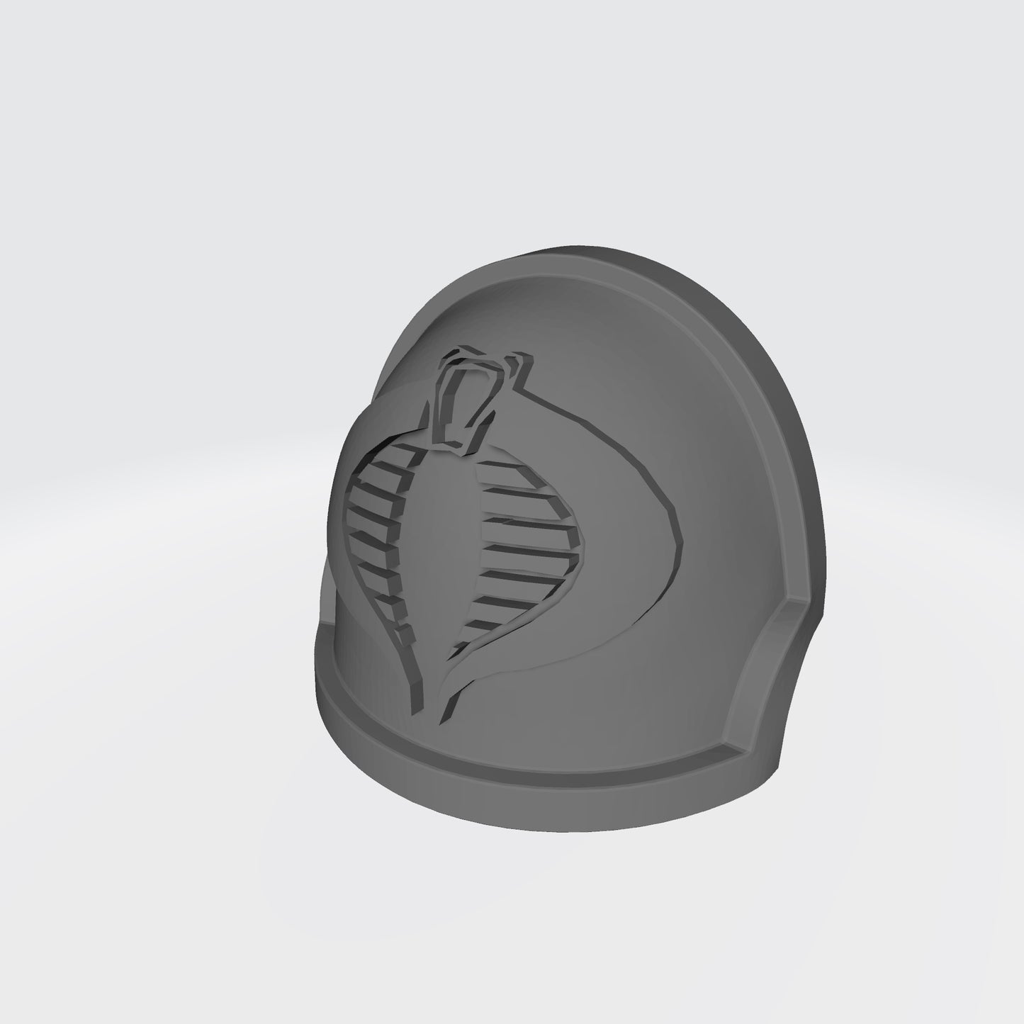Cobra Chapter MKX Notched (Stealth) Shoulder Pad for McFarlane Toys Action Figures