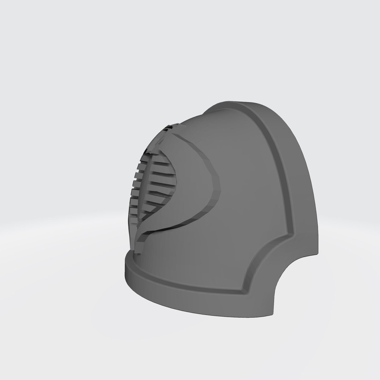 Cobra Chapter MKX Notched (Stealth) Shoulder Pad for McFarlane Toys Action Figures