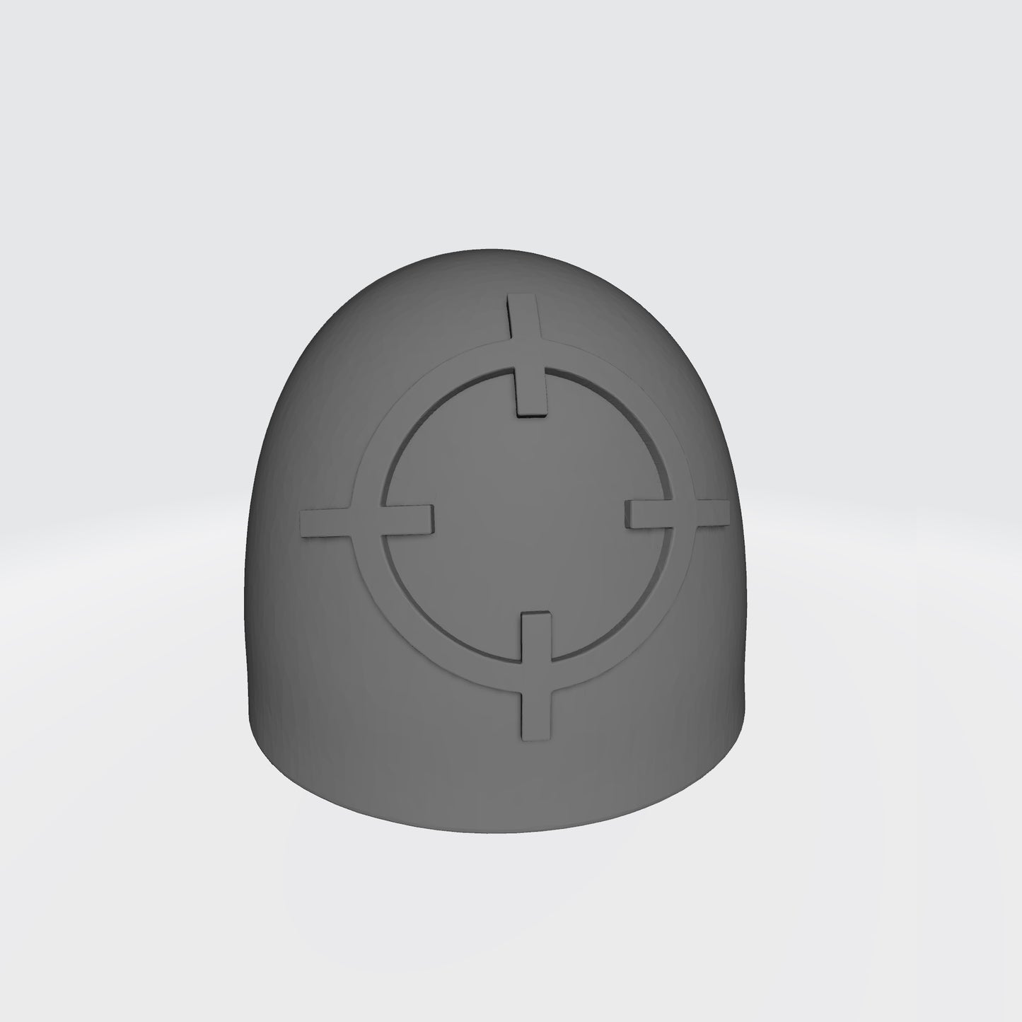 Marksman MKVI Shoulder Pad with Crosshair for McFarlane Toys Space Marine Figures
