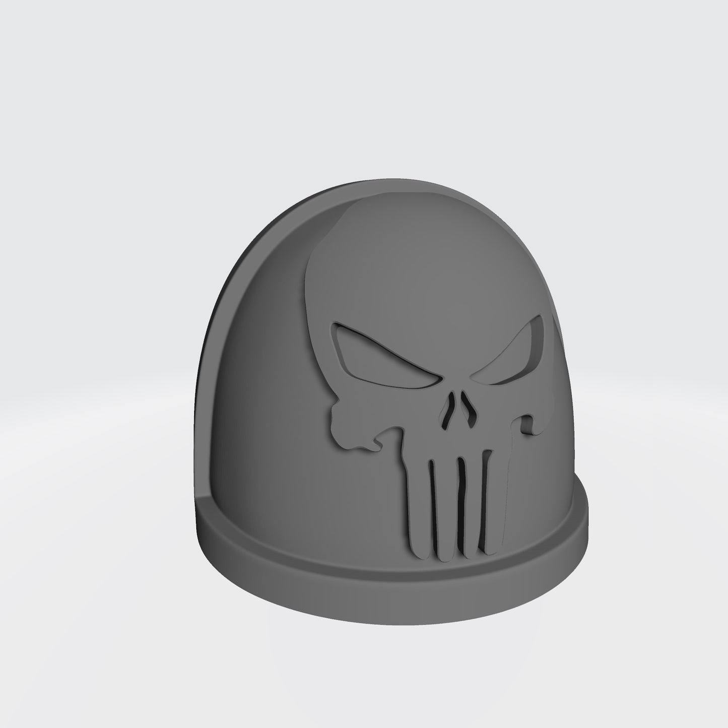Space Marine Punisher Skull MKIV Shoulder Pad Ver: 2 for McFarlane Toys Grimdark Marines Action Figures