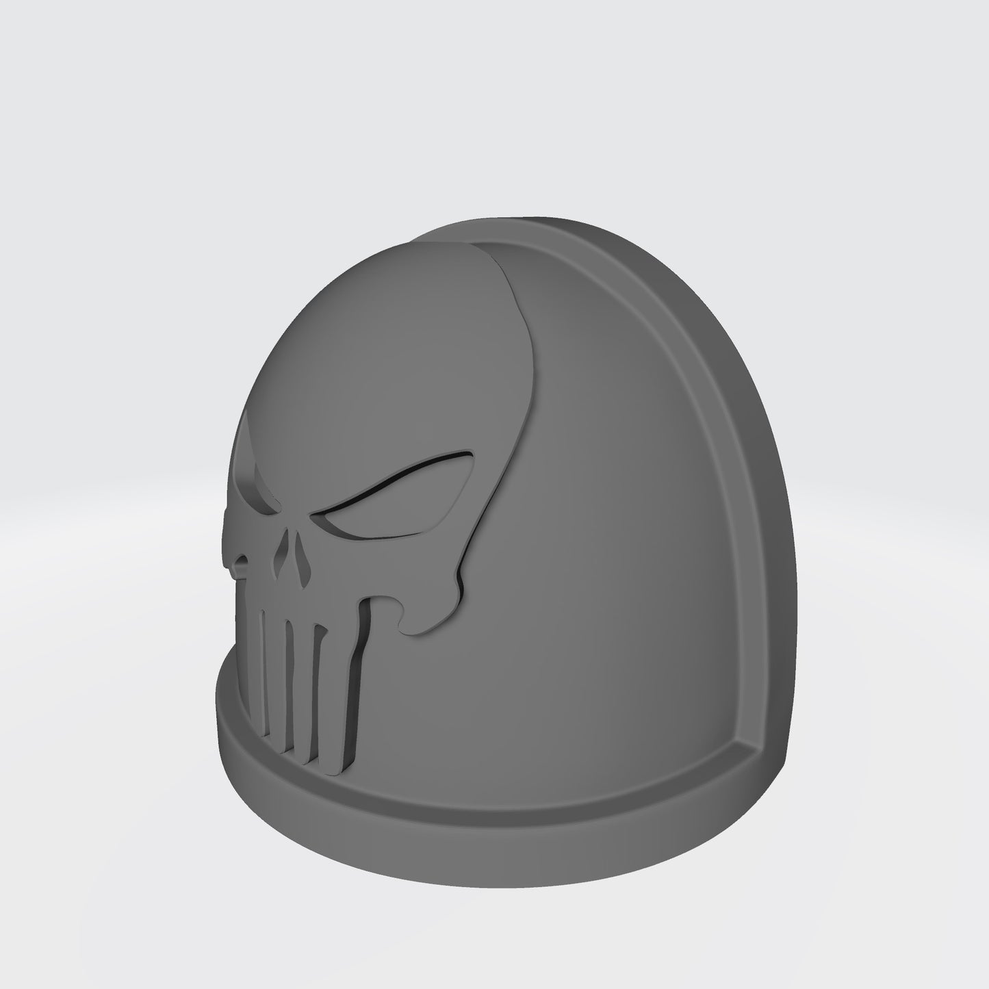 Space Marine Punisher Skull MKIV Shoulder Pad Ver: 2 for McFarlane Toys Grimdark Marines Action Figures