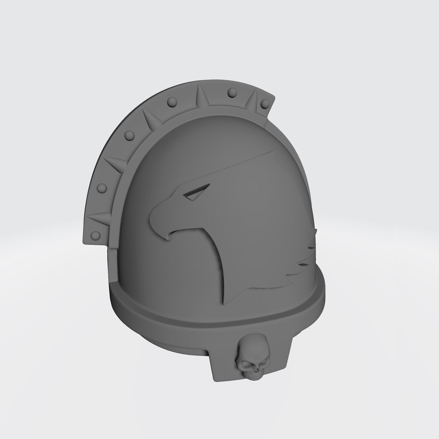 Raptors Chapter MKXI Skull Shoulder Pad Gen:4 for McFarlane Toys Space Marines