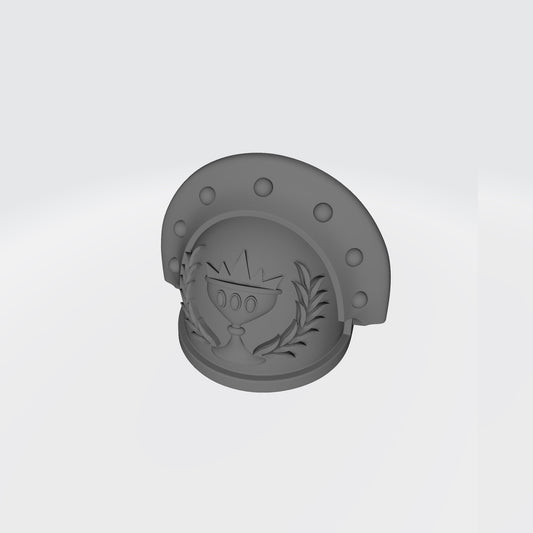 Space Marine Soul Drinkers MKIII Pauldron for McFarlane Toys Chaos Space Marines