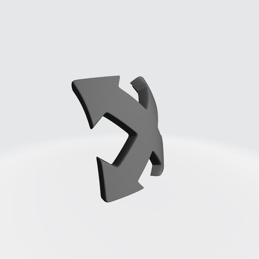 Close Support Shoulder Pad Iconography - Pauldron Decal compatible with McFarlane Toys Space Marines