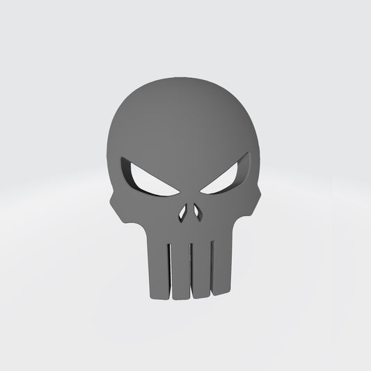 Space Marine Punisher Shoulder Pad Iconography - Pauldron Decal compatible with McFarlane Toys Space Marines