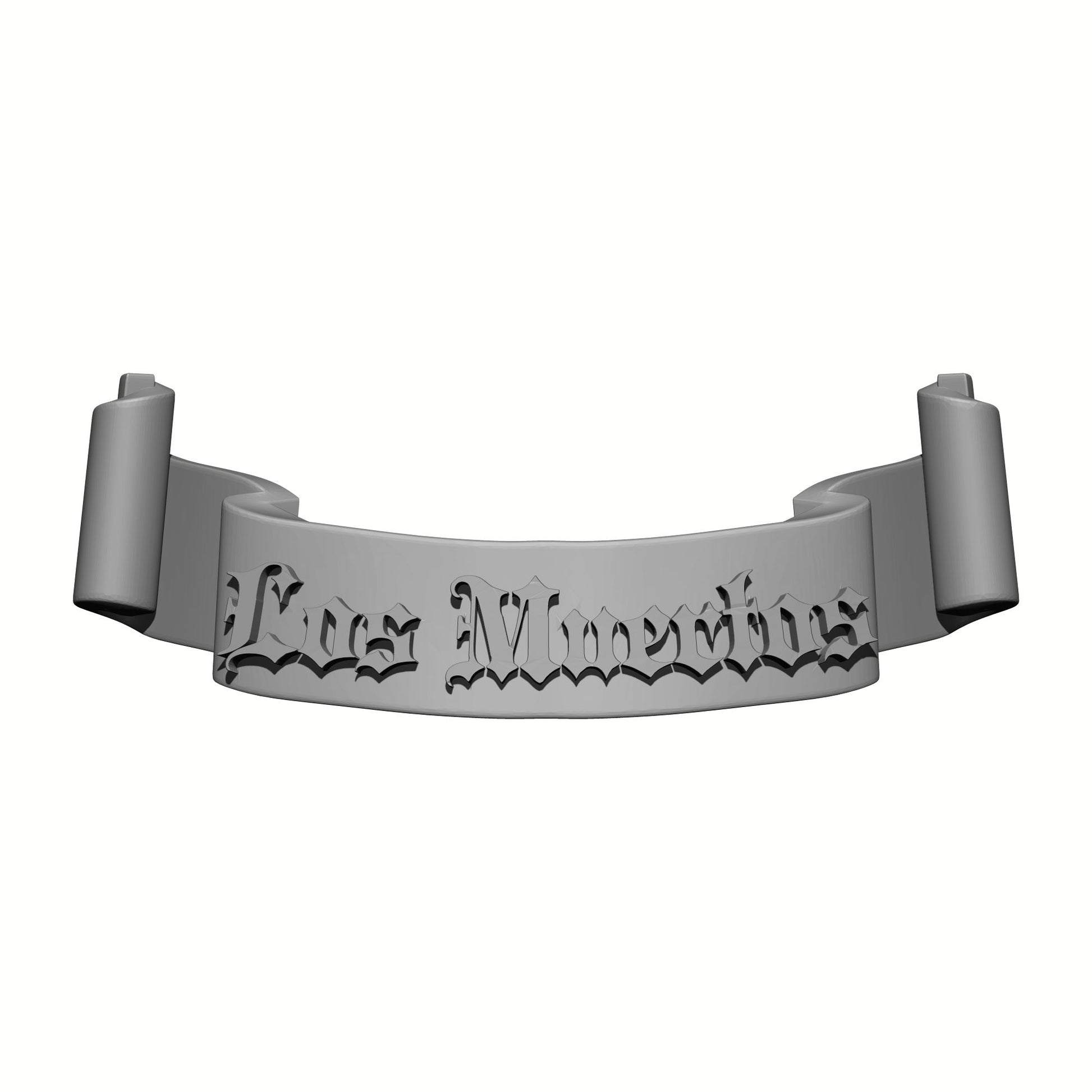 Los Muertos Chapter Shoulder Pad Scroll Decal for McFarlane Toys Space Marine Action Figures