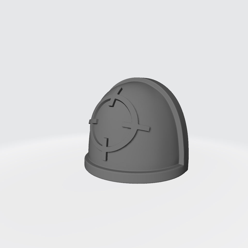 Marksman MKIV Shoulder Pad Compatible with McFarlane Toys Space Marines